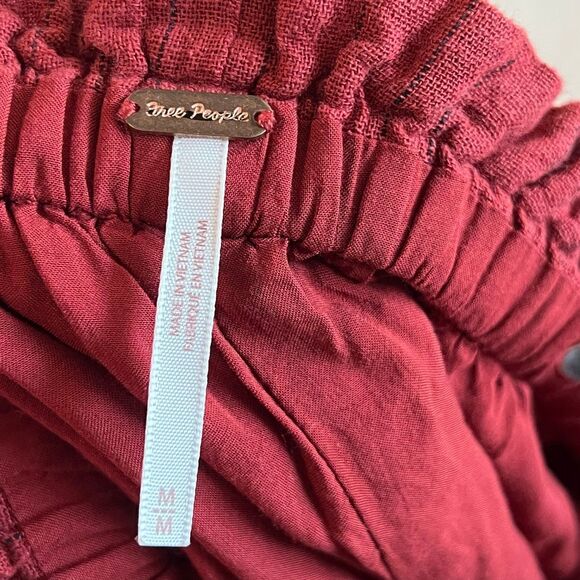 Free people womens wide leg pants  size M - Picture 8 of 9